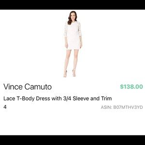 Vince Camuto - 3/4 Sleeve - Lace